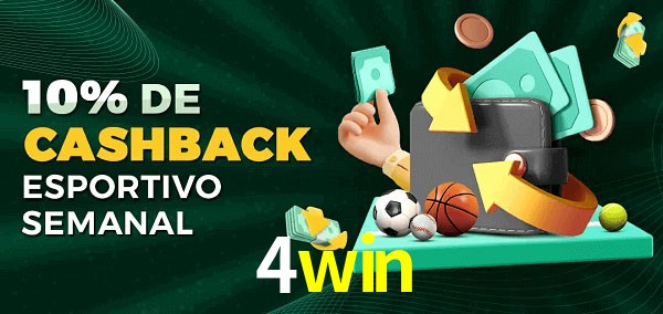 10% de bônus de cashback na 4win
